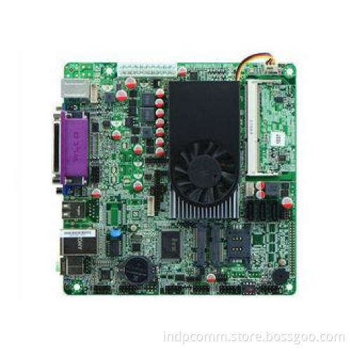 Celeron 1037U CPU 2 COM , 8 USB Industrial MINI ITX mainboa